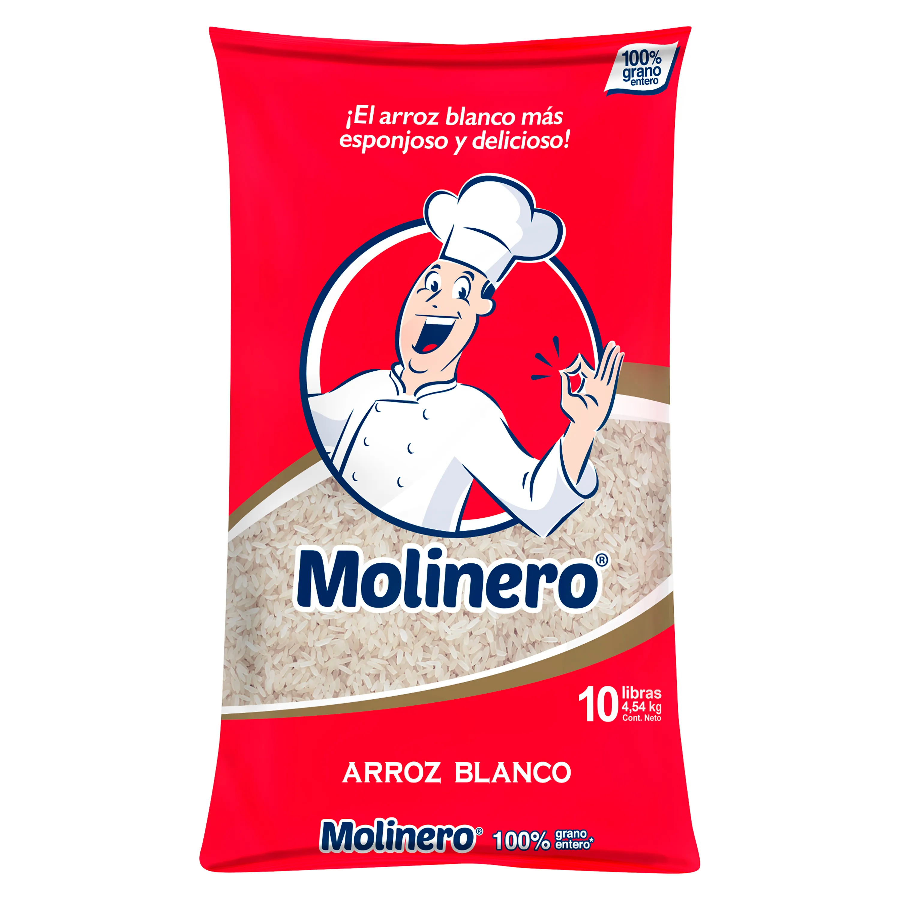 Arroz molinero blanco