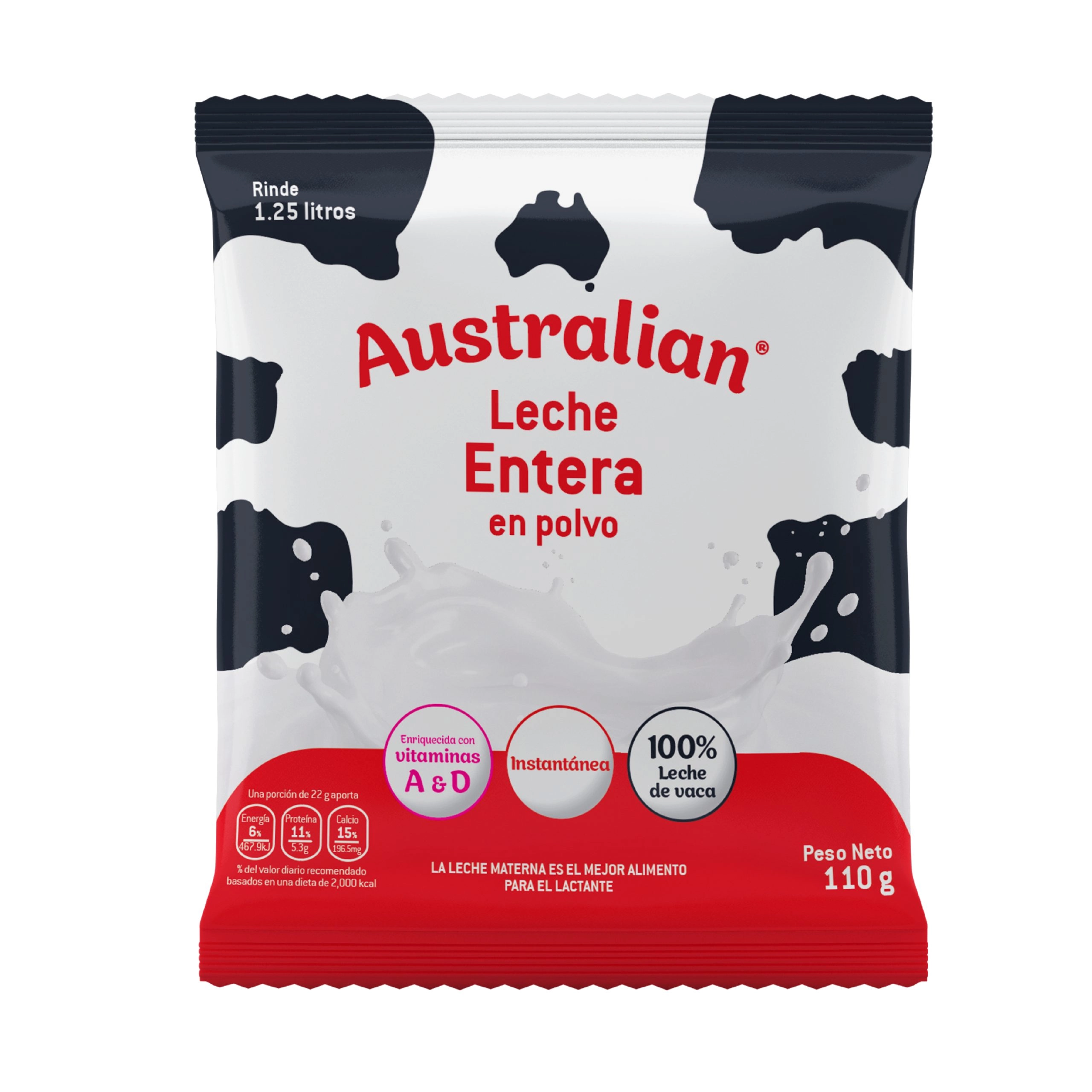 Leche en polvo Australiana