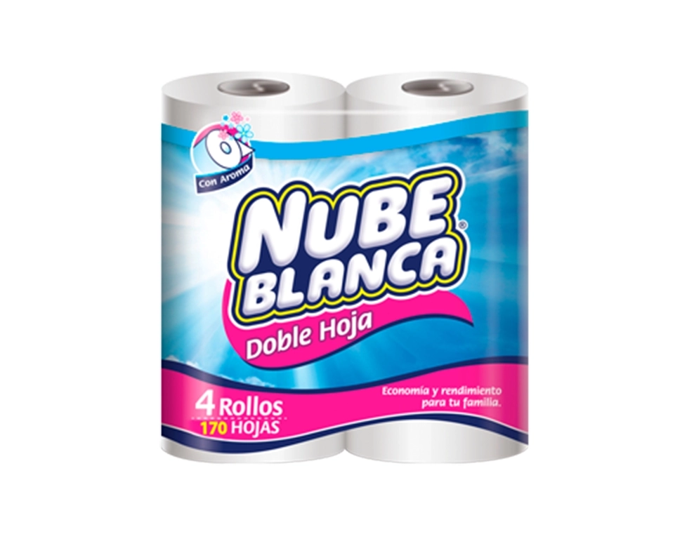 PAPEL HIGIENICO NUBE BLANCA