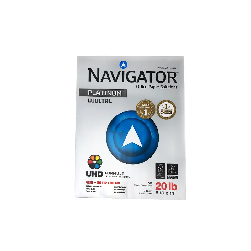 RESMA DE HOJAS BOND T/CARTA NAVIGATOR
