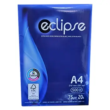RESMA DE HOJAS BOND T/OFICIO ECLIPSE